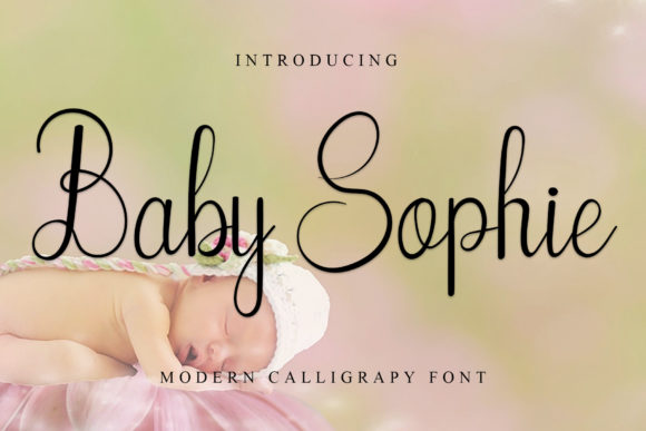Baby Sophie: A Script Font for Elegant Design