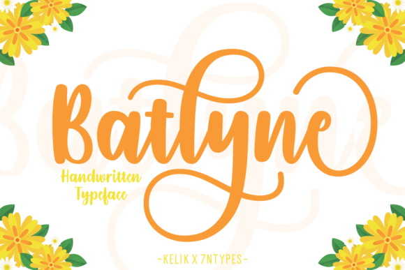 Batlyne: A Stylish Script Font