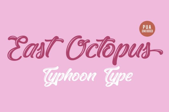 East Octopus: A Script Font for Elegant Design