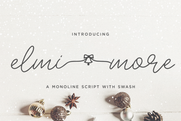 Elmimore: A Magical Script Font