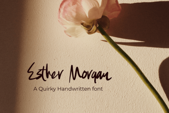Esther Morgan Font: Elegant Script for Creative Makers