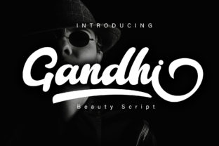 Gandhi: A Script Font That Shines