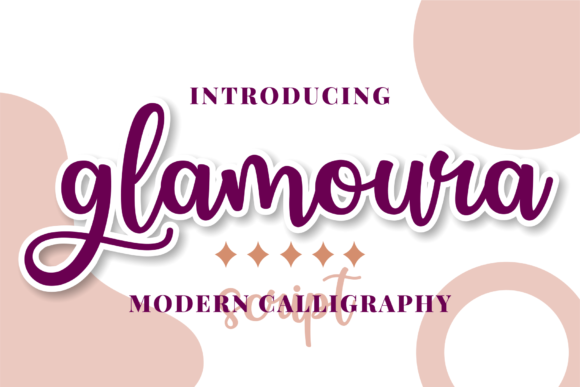 Glamoura: Elegant Script Font for Digital Marketing