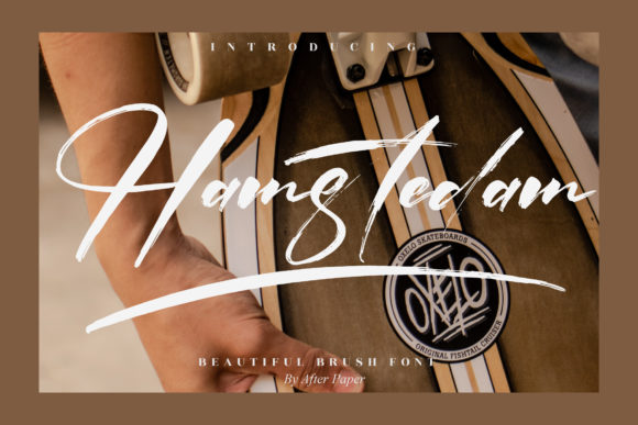 Hamstedam: A Delicate Script for Elegant Design