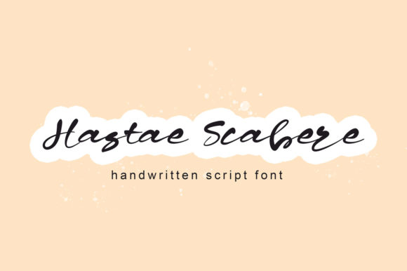 Hastae Scabere: A Script Font for Elegant Web Design