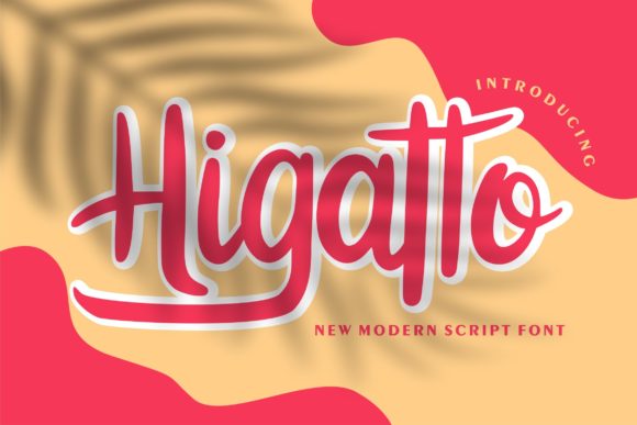 Higatto: A Script Font for Business Brilliance