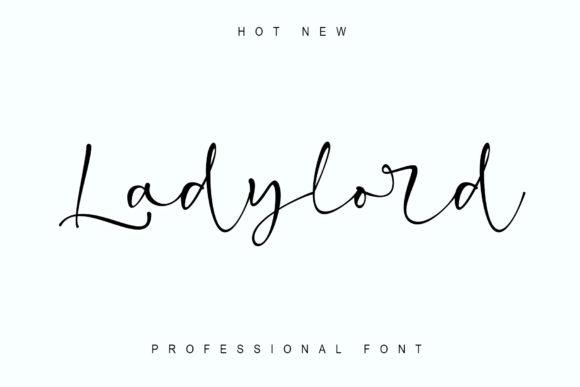 Ladylord: Elegant Script Font for Digital Marketing