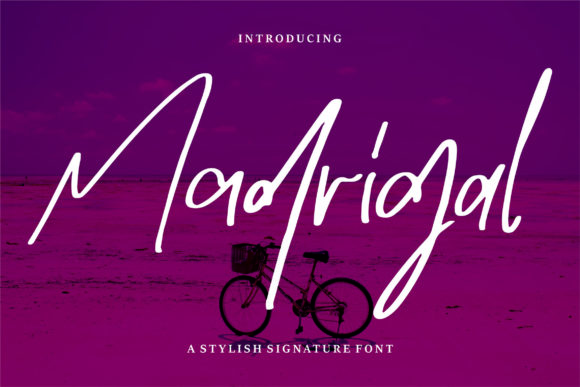 Madrigal: A Stylish Script Font