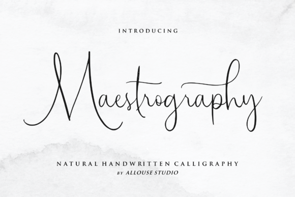 Maestrography: A Font for Impactful Campaigns
