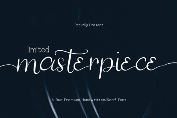 Masterpiece Font for Bold Campaigns