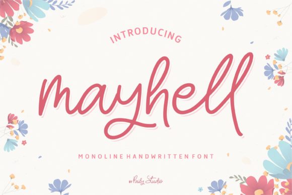 Mayhell: A Script Font for Creative Campaigns