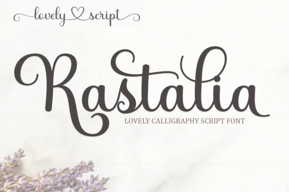 Rastalia: A Script Font for Web Design