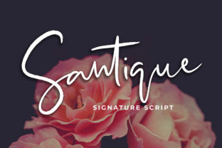 Santique: A Magical Script Font