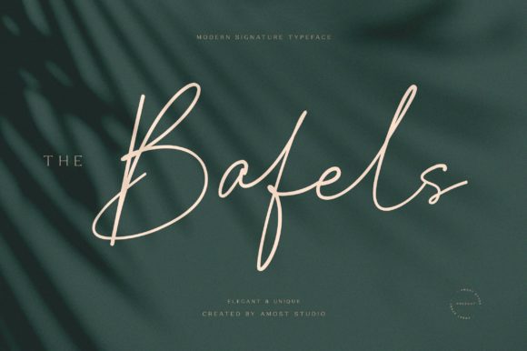 The Bafels: A Script Font for Real-World Design