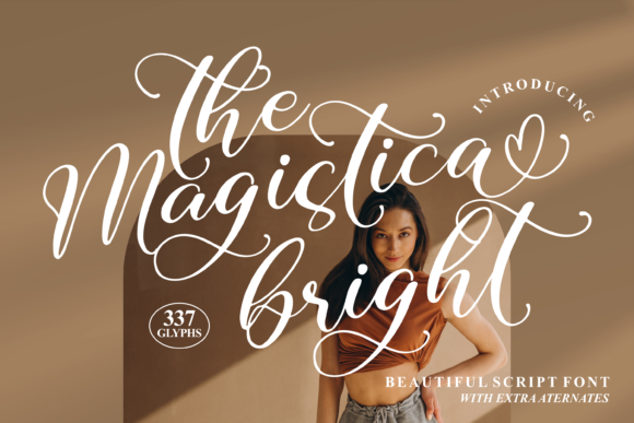 The Magistica Bright: A Magical Script Font