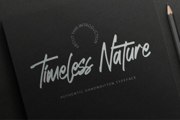 Timeless Nature: A Font That Elevates Your Brand