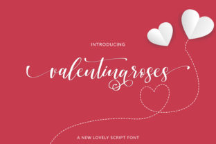 Valentinaroses Font for Business